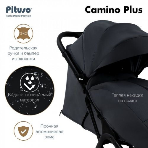 Коляска прогулочная PITUSO Camino Plus фото 6