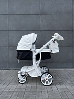 Коляска модульная 3 в 1 "Luxmom" 608-2 экокожа