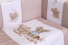 Комплект в кроватку Lappetti "Little Mouse" арт.6071