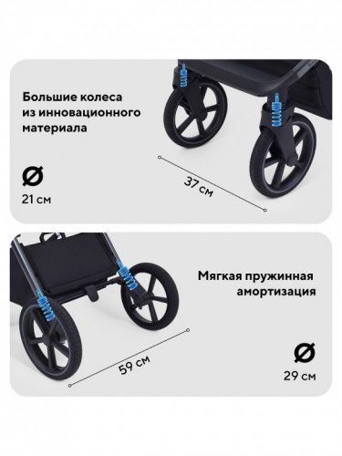 Коляска модульная 2 в 1 RANT FALCON Soft Therm фото 6