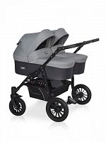 Коляска модульная для двойни 2 в 1 Riko Basic Saxo