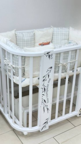 Кроватка 4Kids Ми-Ми Зайка с маятником фото 3