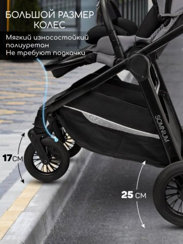 Коляска прогулочная Amarobaby Somnium фото 4