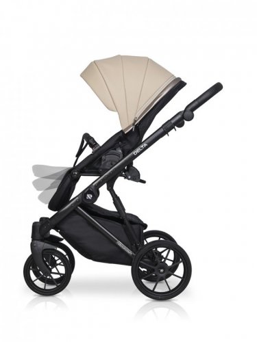Коляска модульная 3 в 1 Riko Basic Delta Ecco фото 6