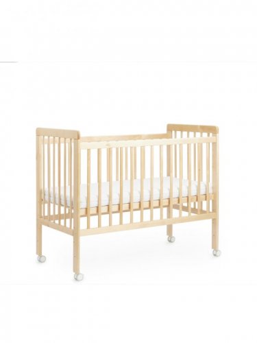 Кроватка Happy Baby MIRRA LIGHT c матрасом и простынёй