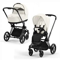 Коляска модульная 3 в 1 Cybex Priam IV (Cloud T i-Size Plus)